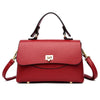 Luxury Large Capacity Multi-Layer Shoulder Messenger Bag, High Quality Leather Handbag for Women